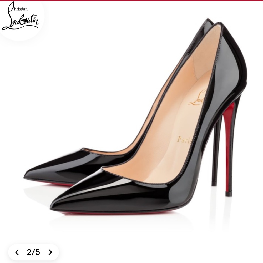 Christian Louboutin SO Kate red bottoms size 37 comes with box and duster bag